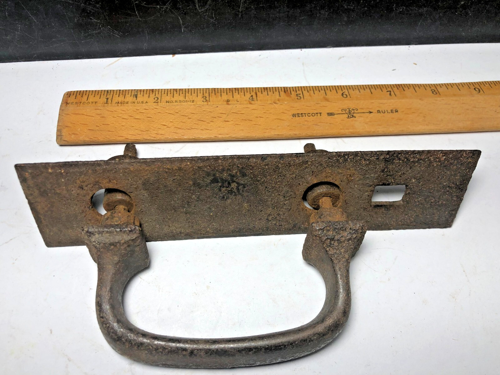 Antique Forged Barn Door Iron Handle