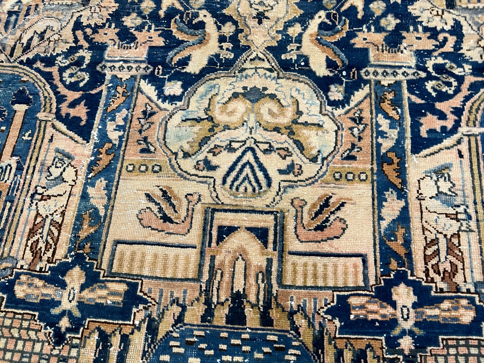 Unique Persian Big Size Rug, Handmade Rug, Oriental Rug, Wool Rug 9.8×12.1 ft