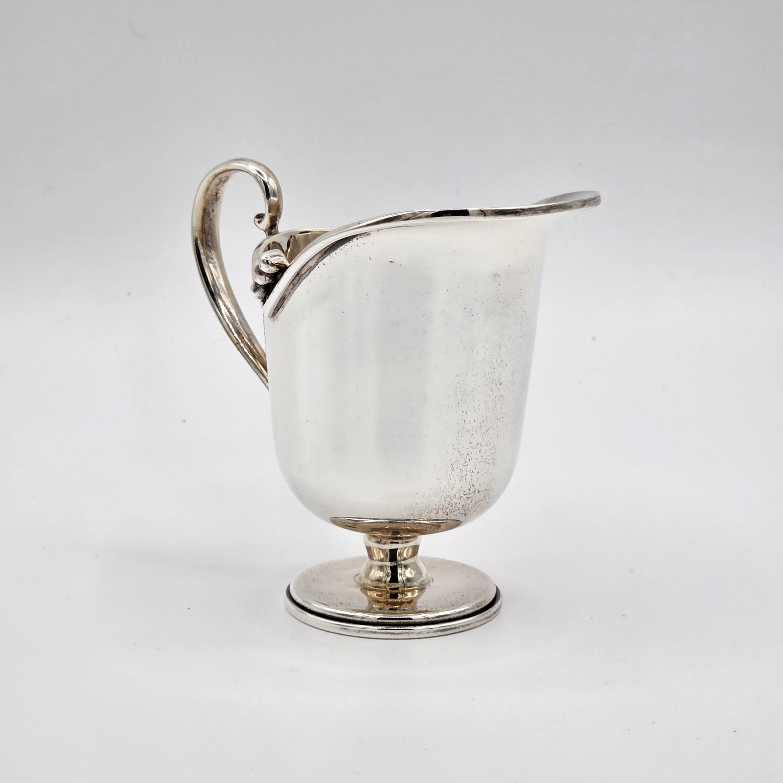 Gonzalo Moreno Mexican Sterling Silver Helmet Creamer Hecho en Mexico 0.925