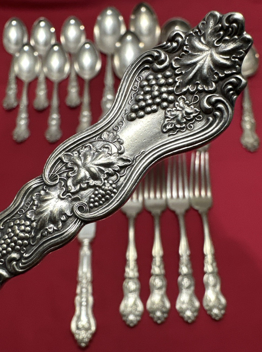 19 Pc MOSELLE CRAFT QUALITY Silverplated FLATWARE MIX by American Silver