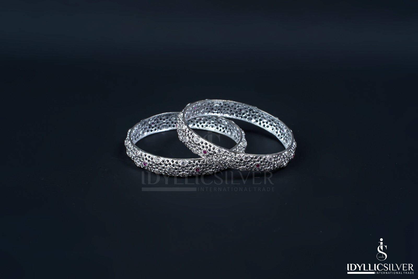 Silver made 25 gm Bangles for ladies and girls
