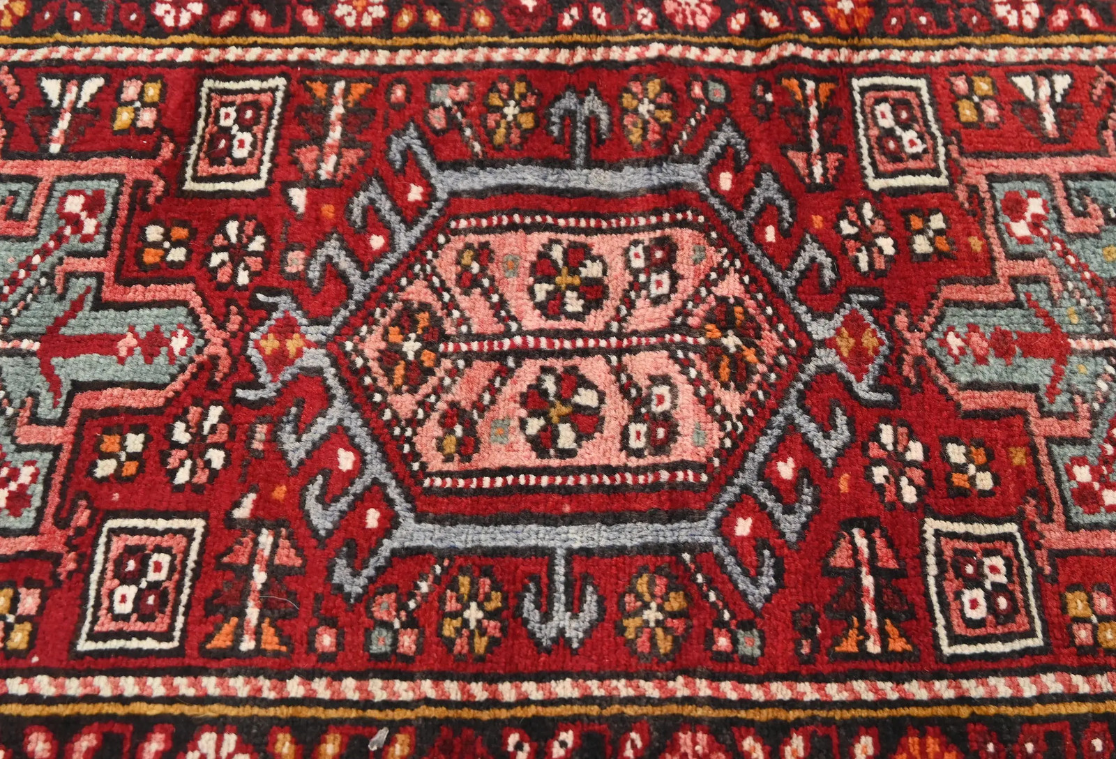 Tribal Geometric Design Oriental Runner Rug 2X13 ft Kitchen Hallway Decor Carpet