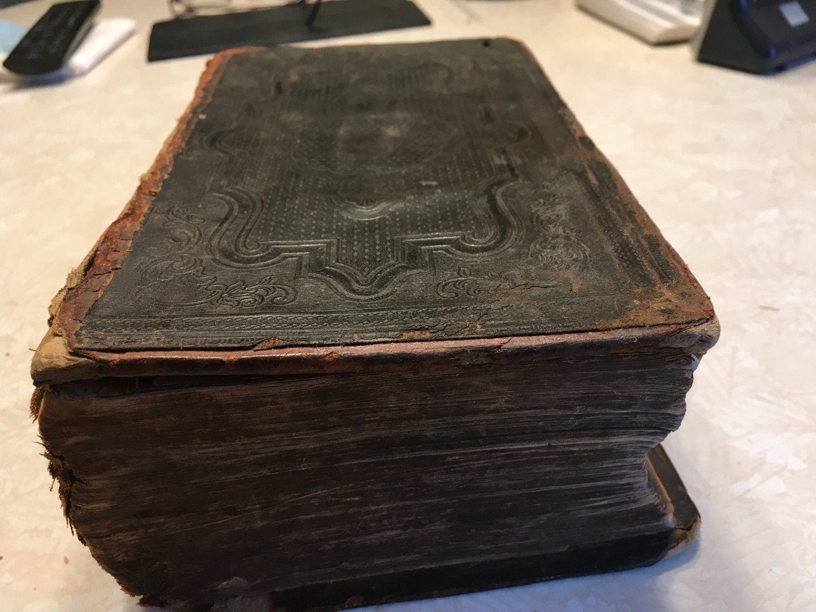Antique Masoretic Hebrew Bible printed by Holzhausen, Vienna 1870 or so