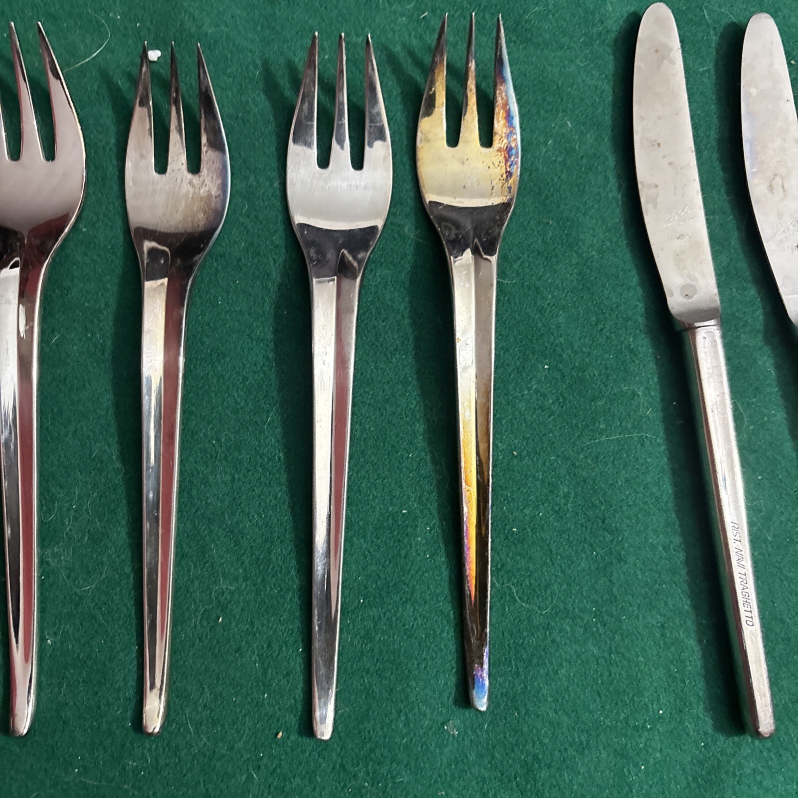 Broggi 6-Piece Knife and Fork Tableware Set Restaurant Style