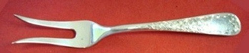 Old Maryland Engraved by Kirk Sterling Silver Lemon Fork 2-Tine 4 1/2″