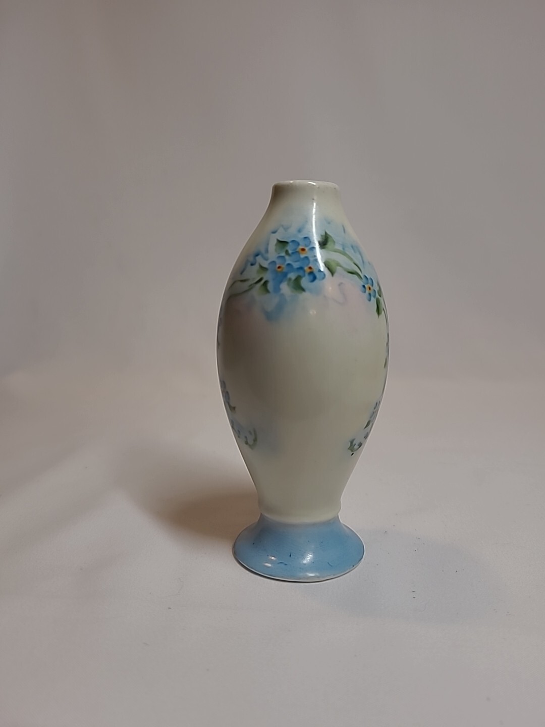 Antique Handpainted Bavaria Mini Vase signed by Artist C.B. Mook
