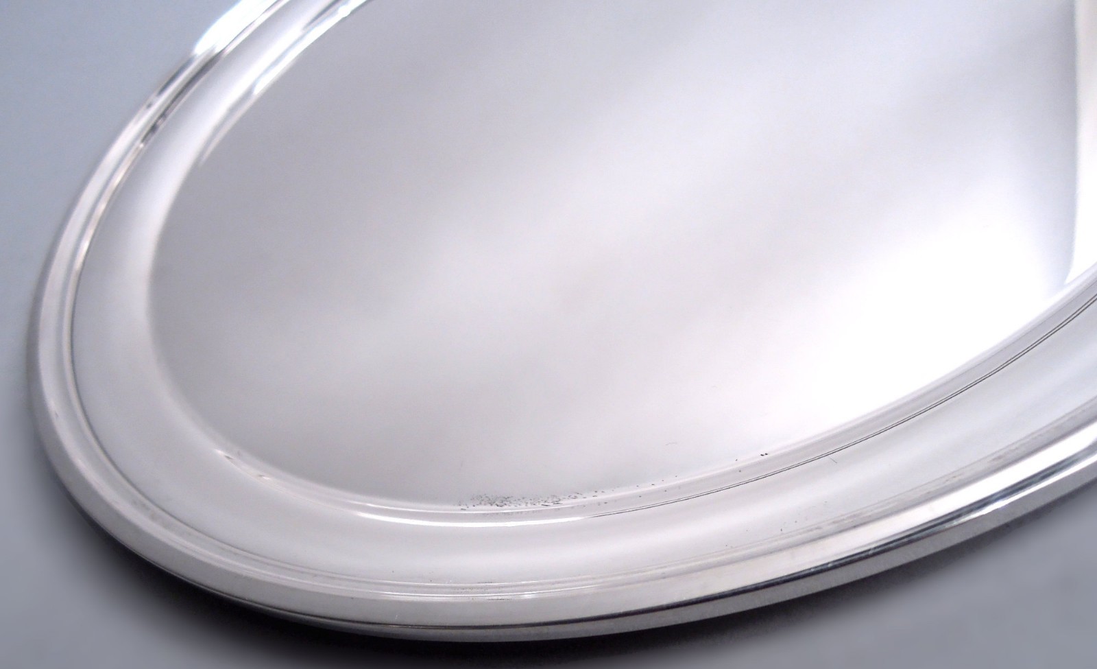 Kirk Tray 4112 Modern Round 12-Inch Diameter American Sterling Silver 1932/61