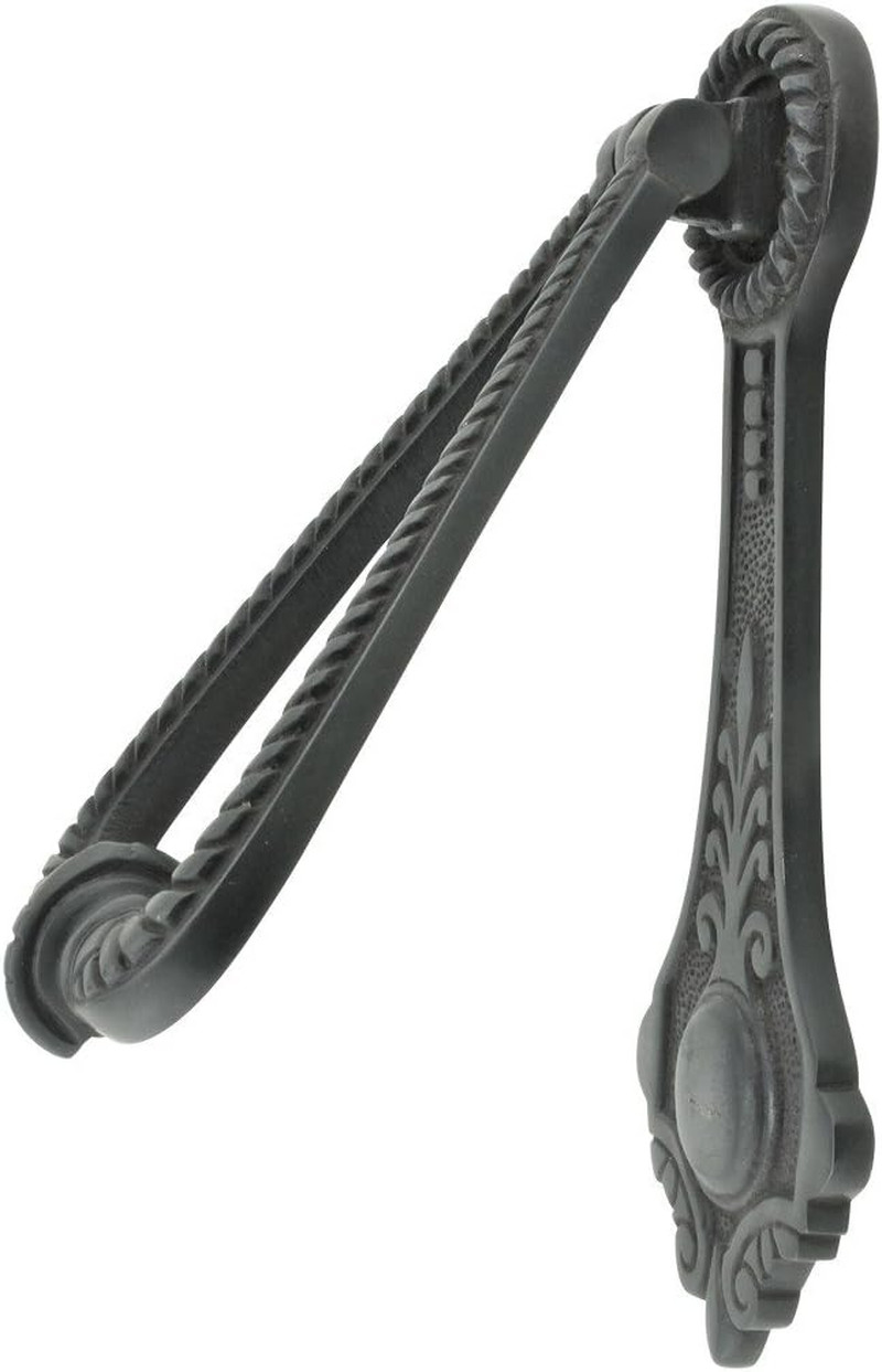 Door Knockers for Front Door 6.75 In. Oil Rubbed Bronze Finish Solid Brass Door