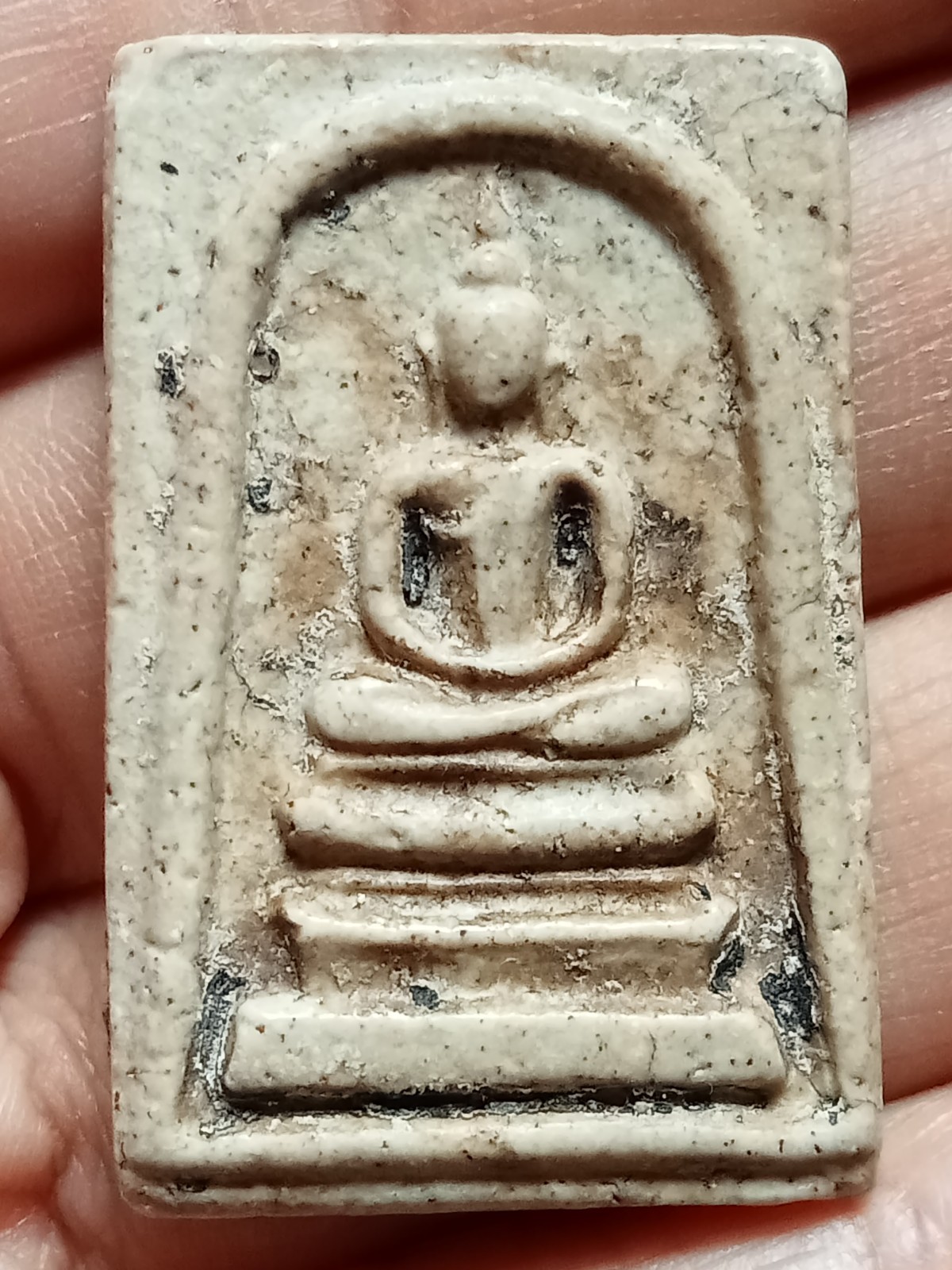 Thai Amulet Buddha Phra Somdej Wat Rakang Phim Ket Buathum Original Antique