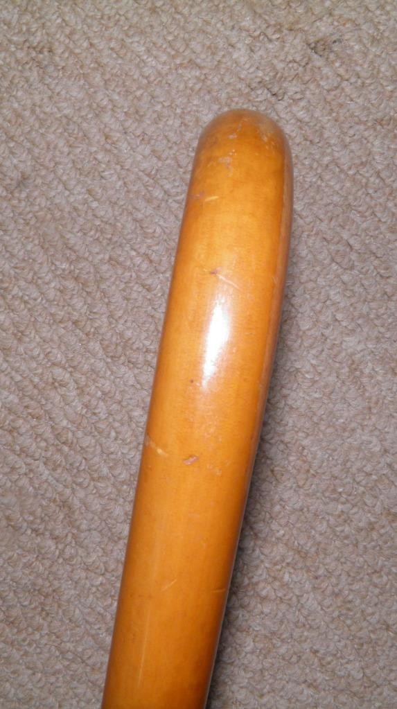 Antique Brigg Malacca Walking Stick / Cane – Bovine Horn Ferrule 88cm Long