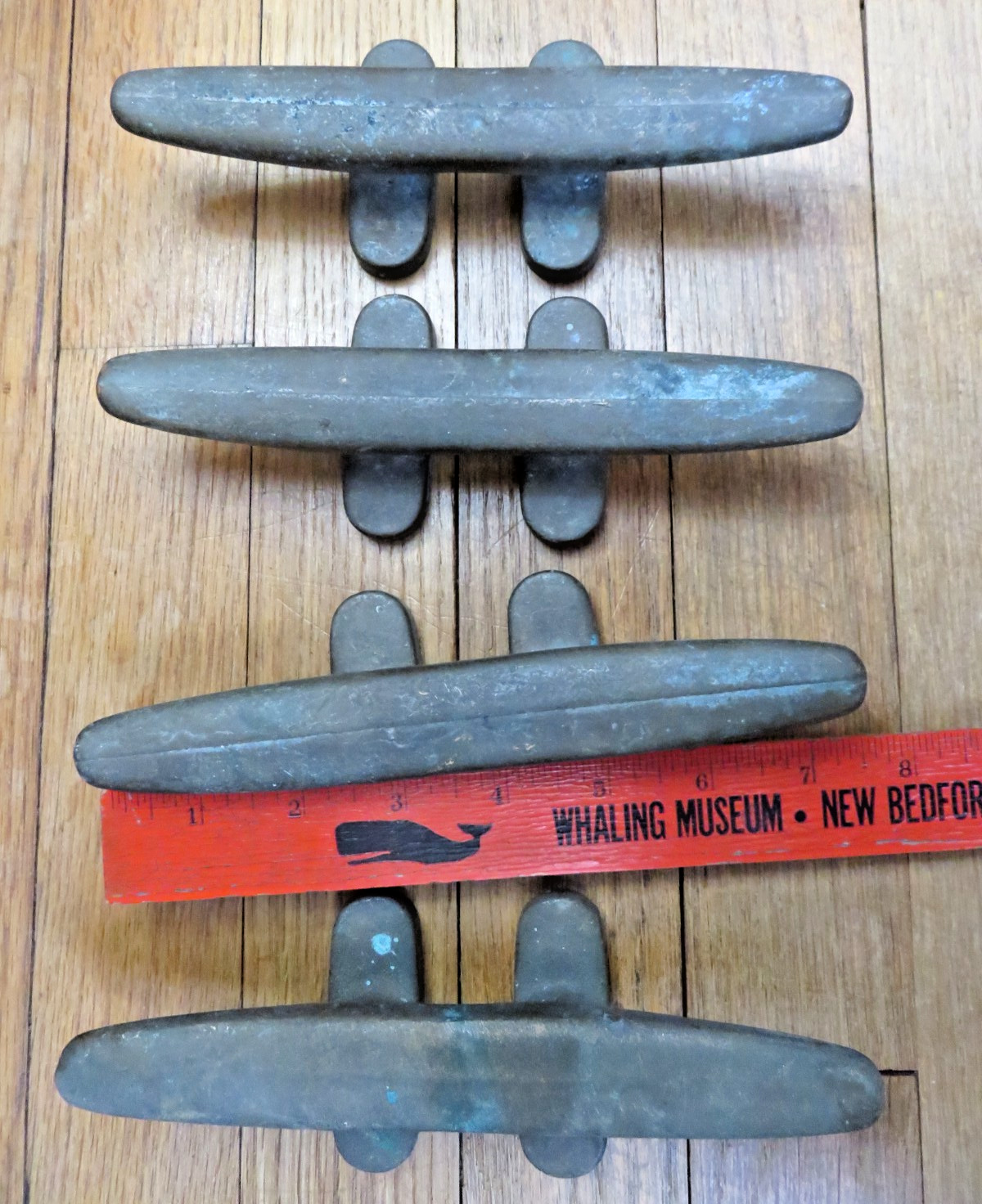 VINTAGE CAST METAL CLEAT/ Door Handle 7.25″ x 1″ 2Lbs. Wonderful Old Patina.