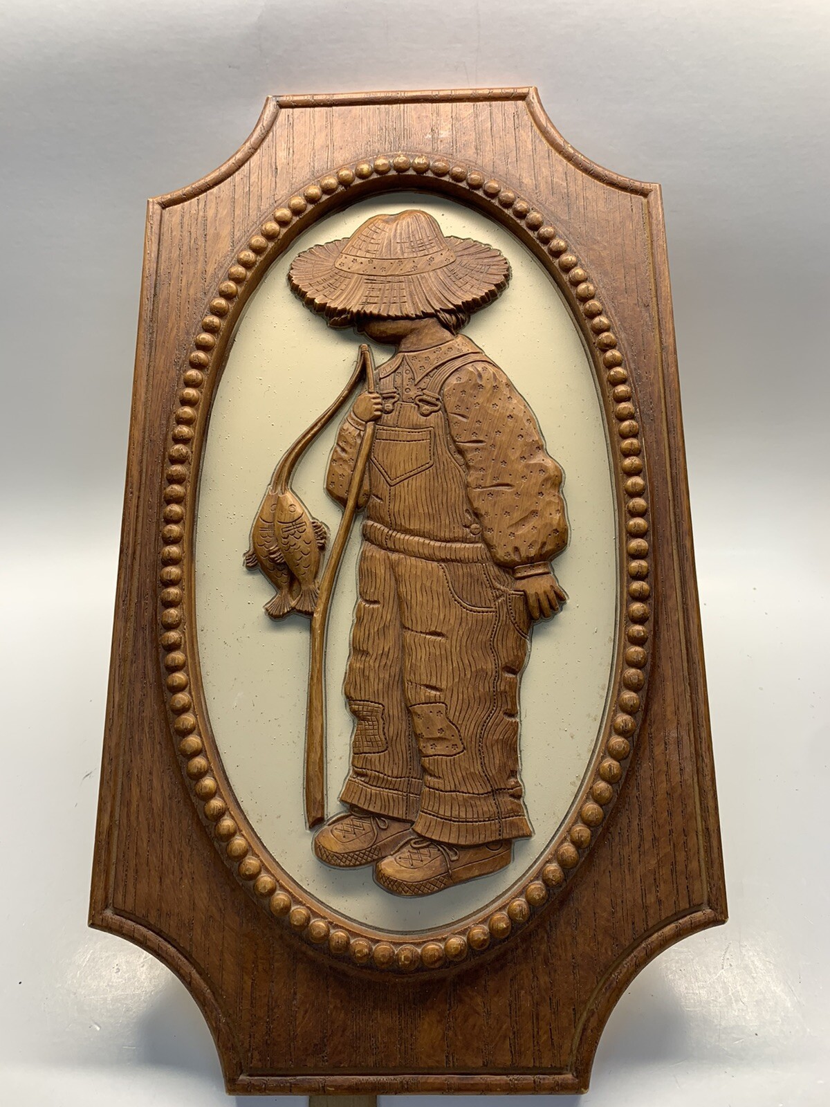 Vintage 1976 American Greetings Robby Hobbie Wall Plaque Hanging Decor EUC #7542