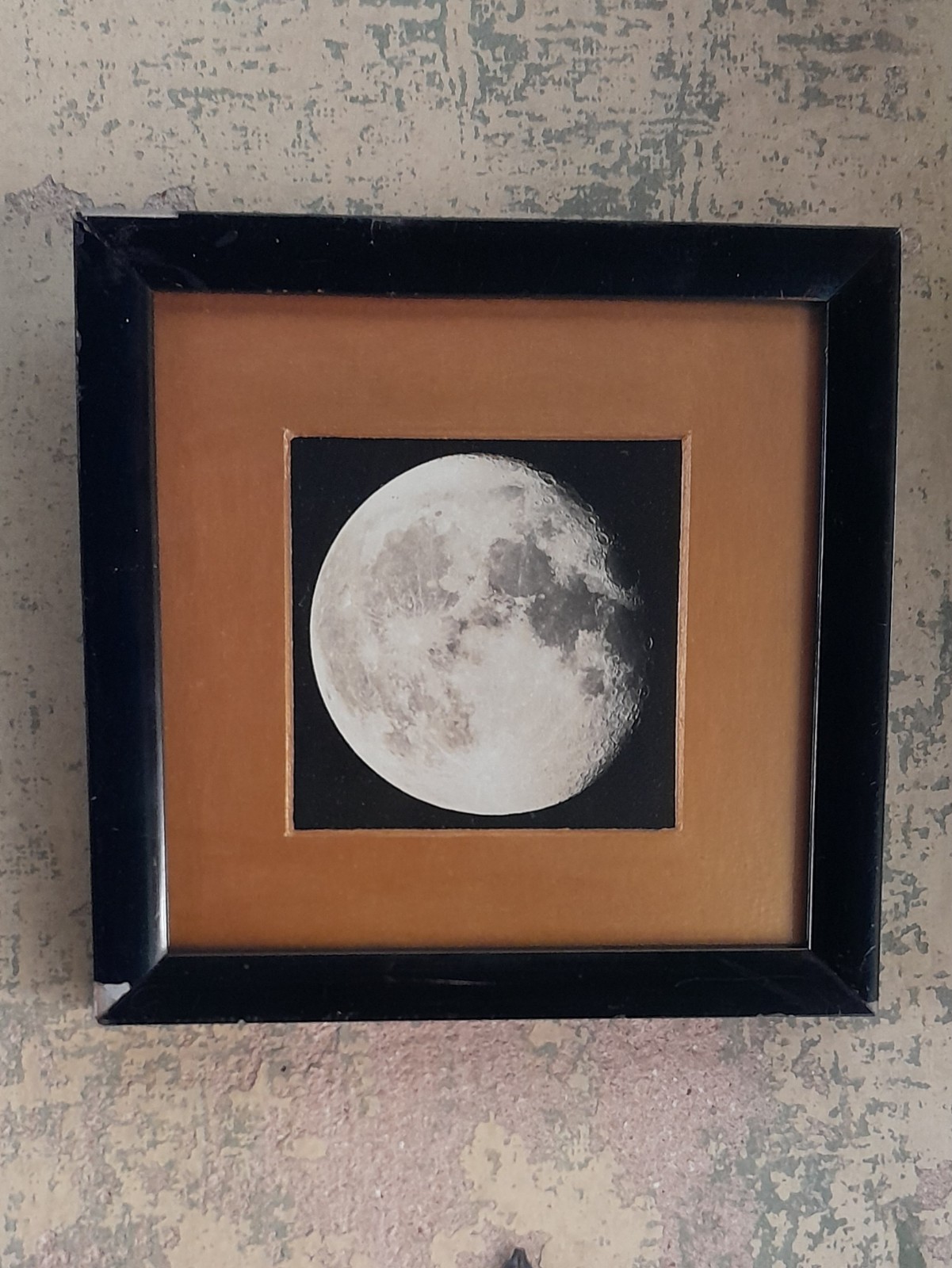 old Moon space astronomy photograph