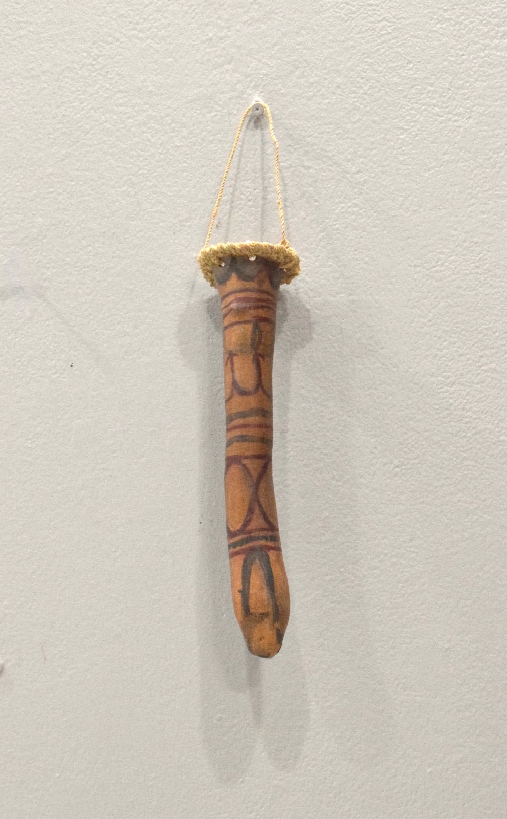 Papua New Guinea Woven Men’s Penis Gourd Shield Phallocrypts Sepik River