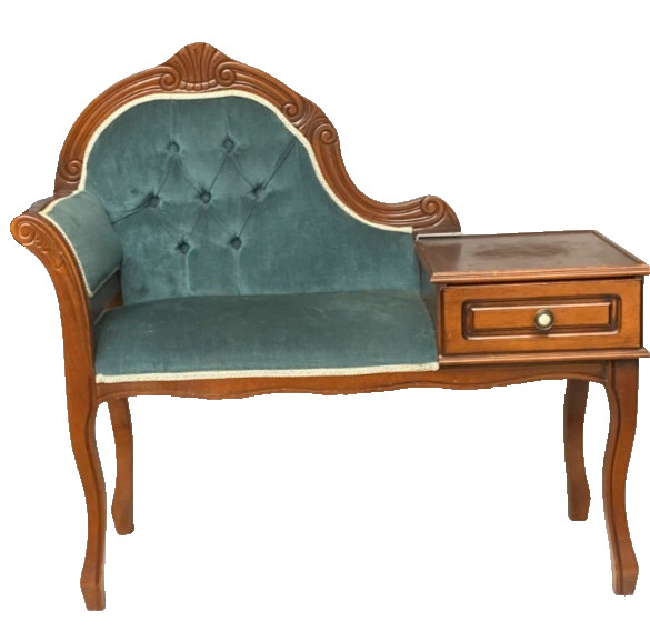 Vintage Telephone Occasional Table Armchair – Rare!!