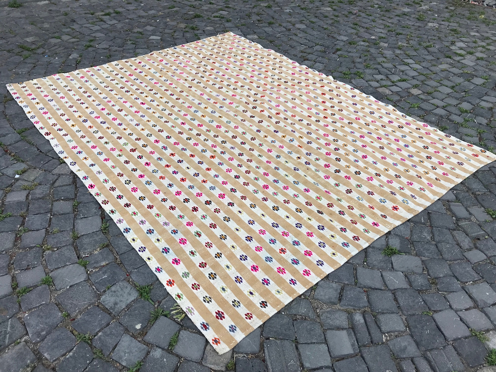 Handmade Rug Turkish Area Rug Vintage Rug Oushak Rug Antique Rug Bohemian Rug