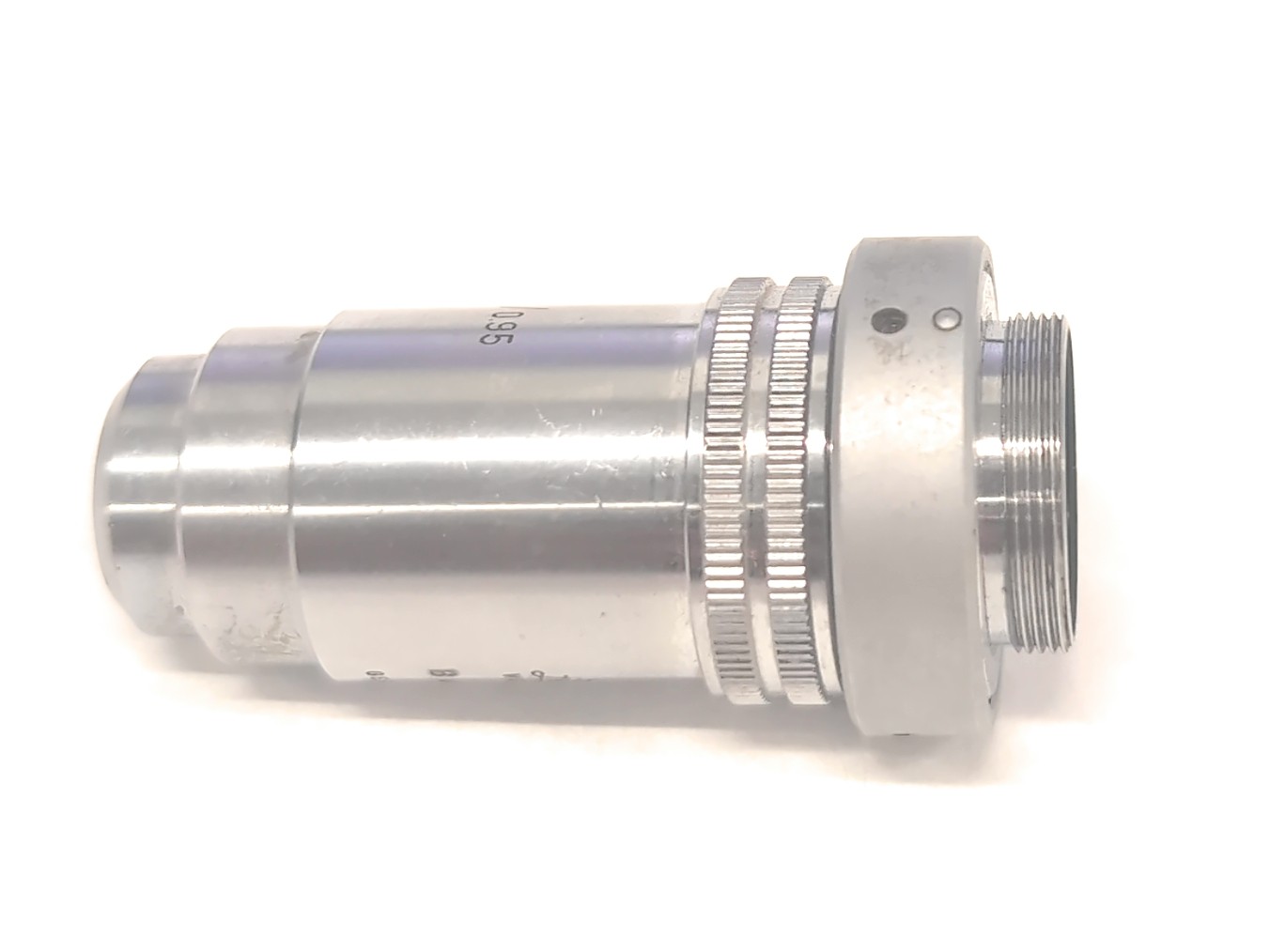 Leitz Wetzlar FL 100x/0.95 Microscope Objective Lens RMS Thread B42315