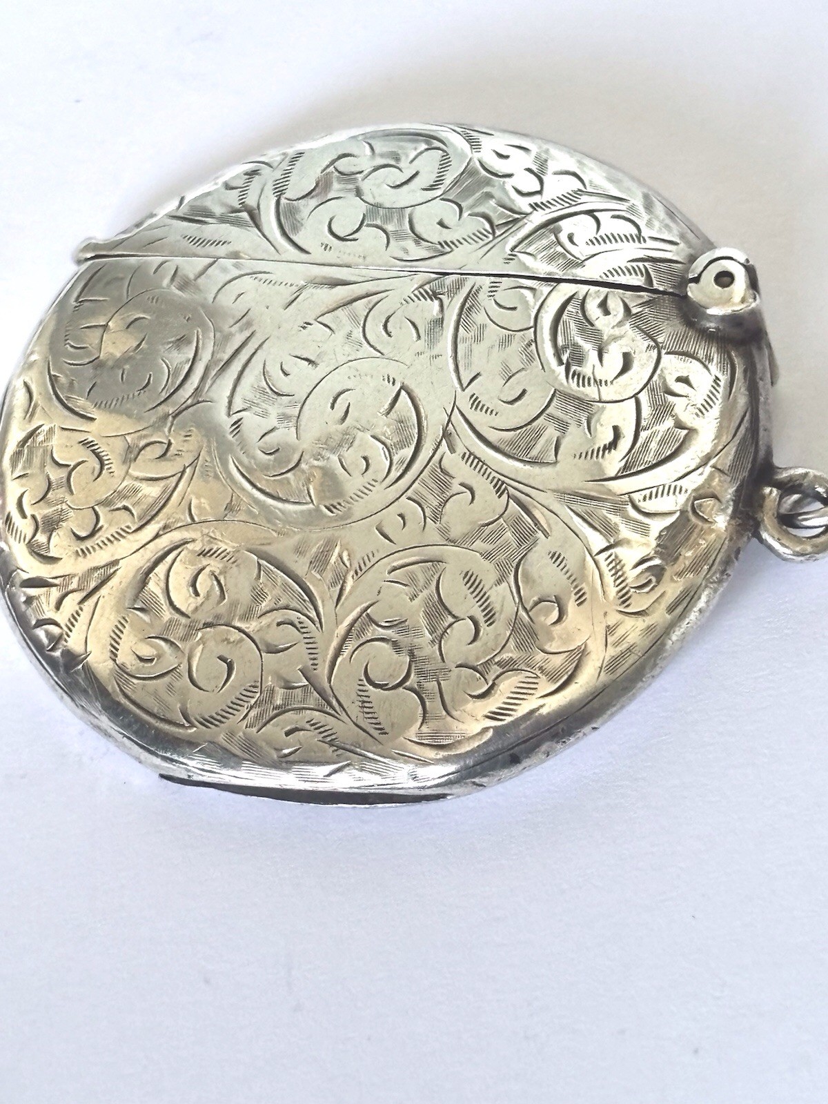 Antique Edwardian Silver Vesta Case SYDNEY & Co Birmingham 1905