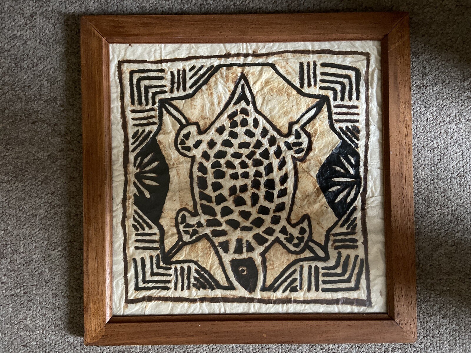Antique Samoan Siapa Painting Samoa unique antiques