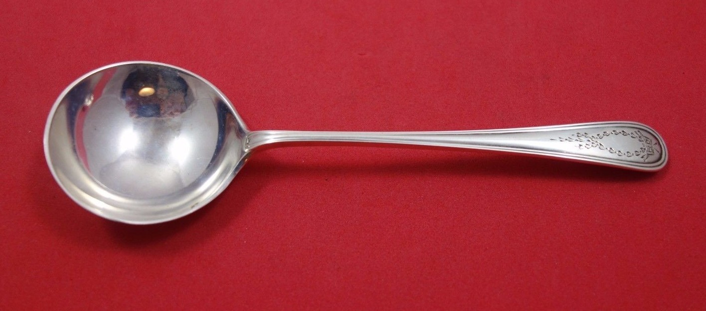 Jefferson by Gorham Sterling Silver Bouillon Soup Spoon 5 1/4″