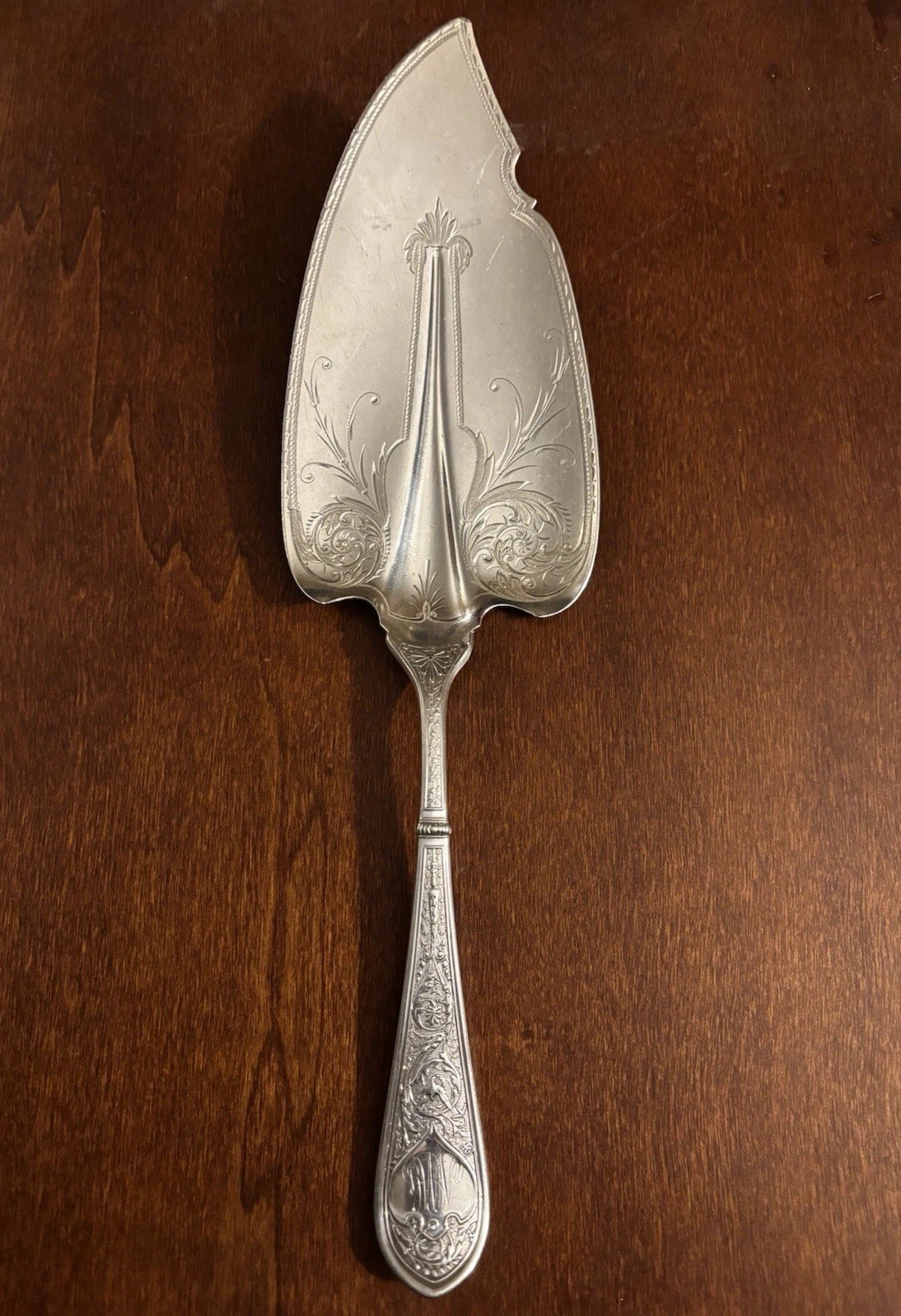 Raphael by Gorham Sterling Silver Fish Server, Monogrammed