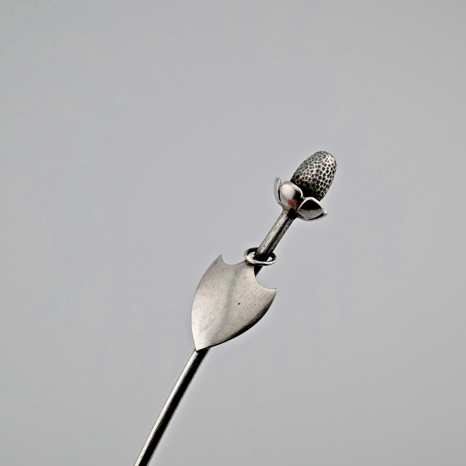 Early Sterling Silver Gorham Serving Ladle c1860s–1870s ornamental ~No Mono