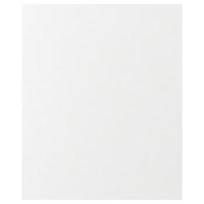 Cover panel, matte white, 25×30 “