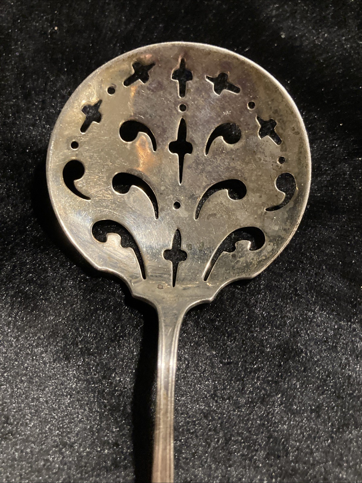 Durgin Fairfax Sterling Silver Pierced Bon Bon Candy Nut Server