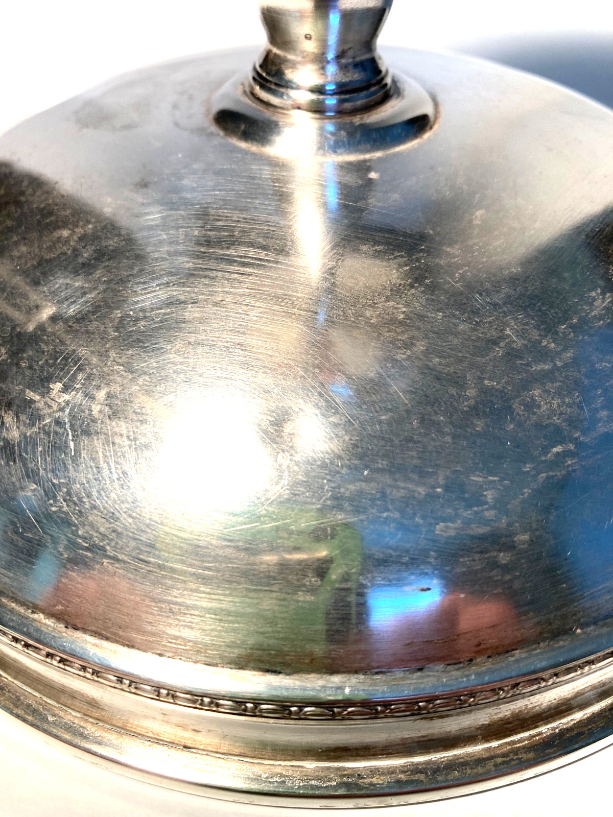 Sterling Silver Hamilton Large Candy Dish in Great Condition