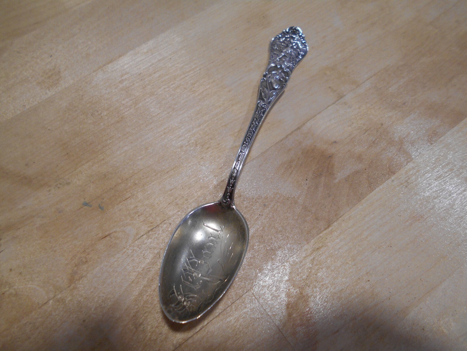 5 1/2″ c. 1900 St Paul Minnesota Sterling Silver Spoon 7153