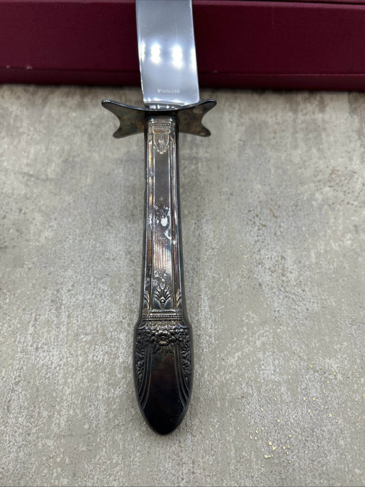 ANTIQUE 1848 ROGERS & BROS VINTAGE KNIFE AND FORK