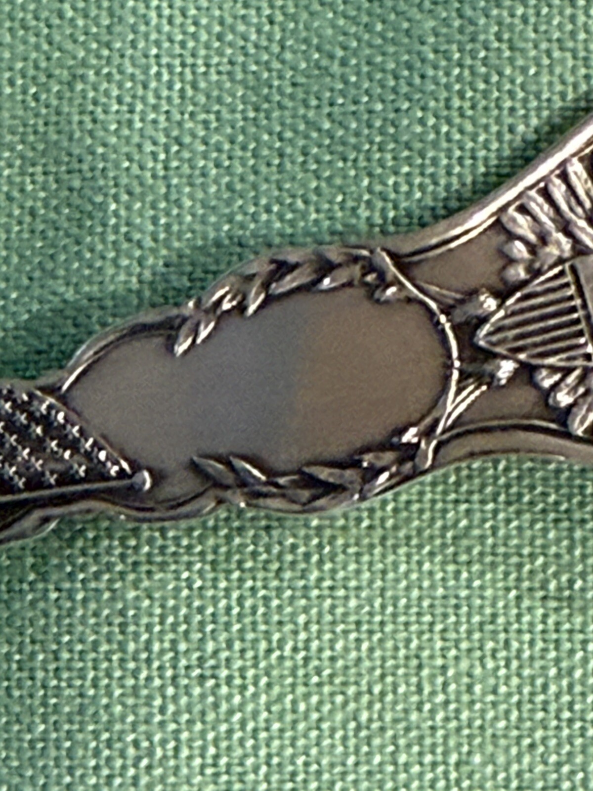 Spokane Washington Courthouse Falls Pres Washington Antique Sterling P&B (S222)