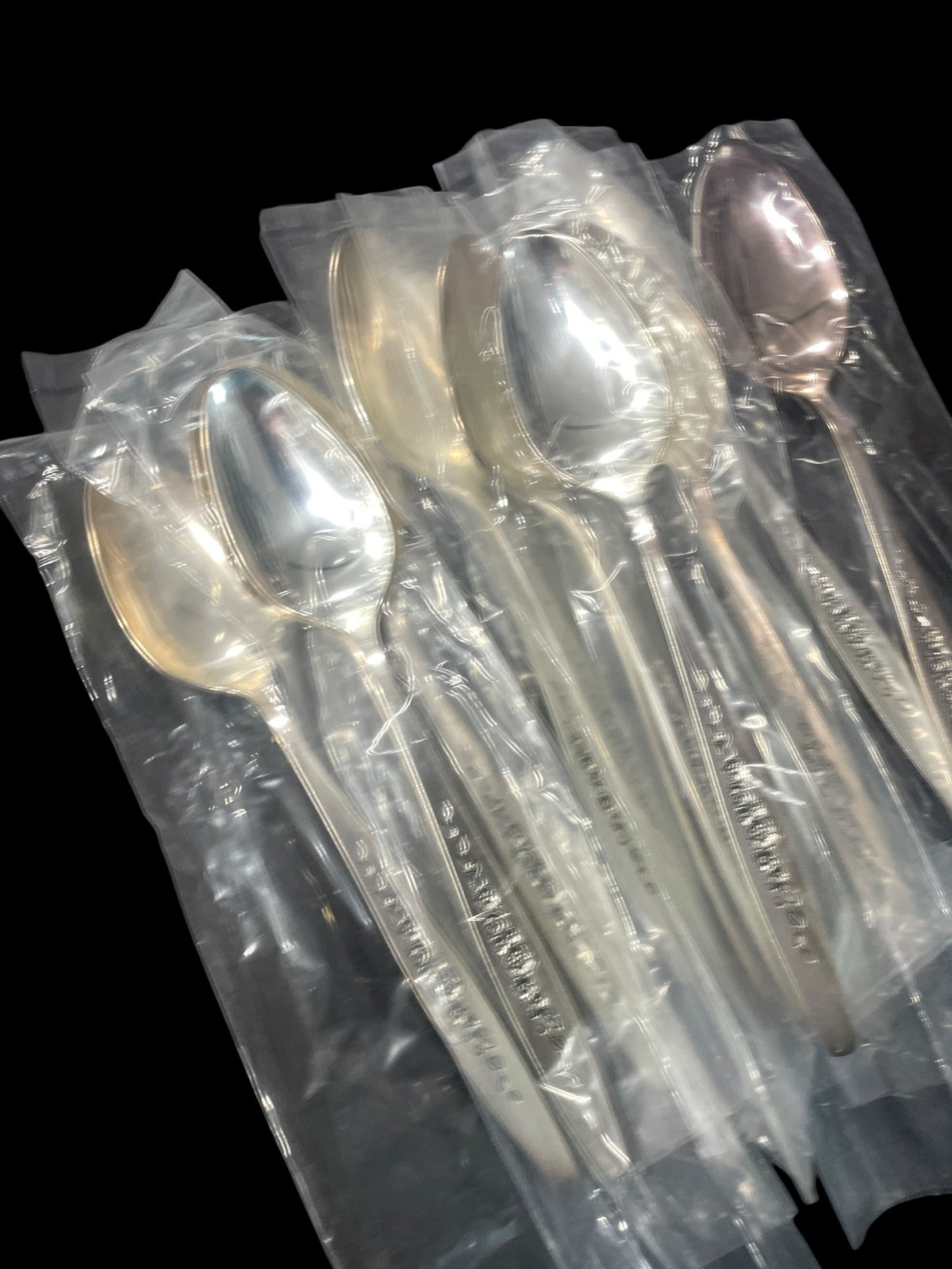 International Silver Laurel Mist Flatware Set 12 Place Silverplate 1966 Floral