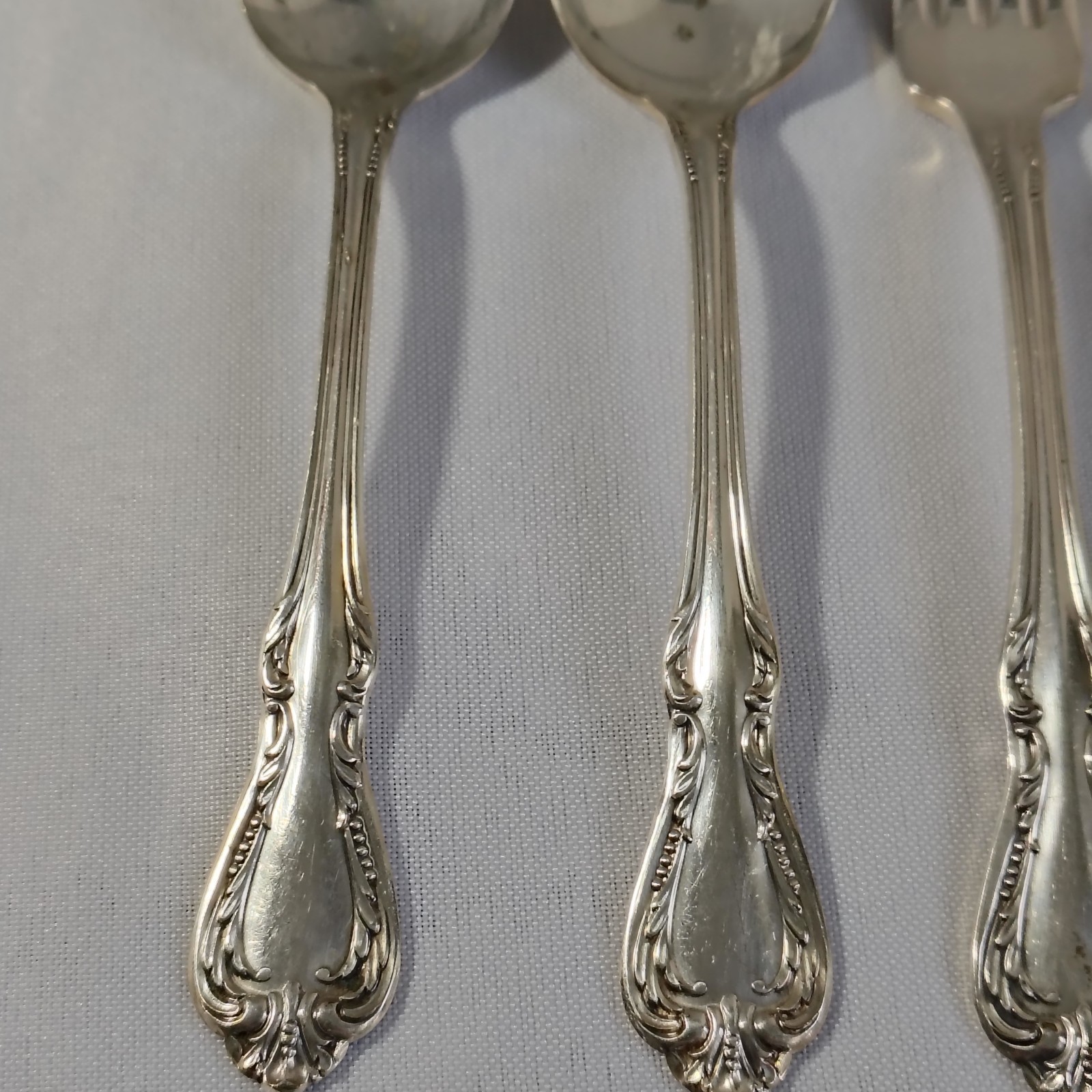 Wm. A. Rogers Chalice Harmony Silverplate Flatware Oneida 1958 Lot of 6 Pcs
