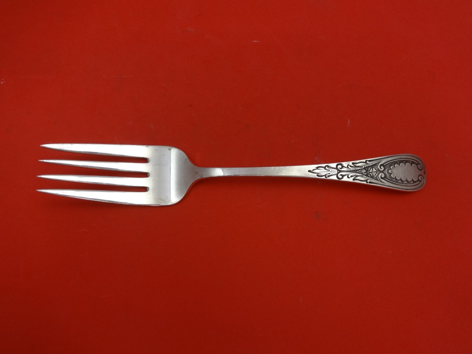 Windsor Castle by Tuttle Sterling Silver Salad Fork 6 1/8″