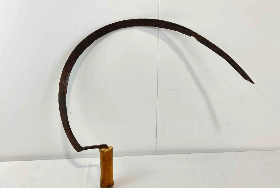 Antique Middle Eastern Ottoman Primitive Sickle Weapon