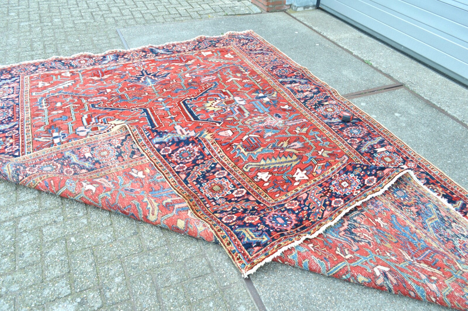 Gorgeous Antique Serapi Heriz region Rug Allover ***WWS***