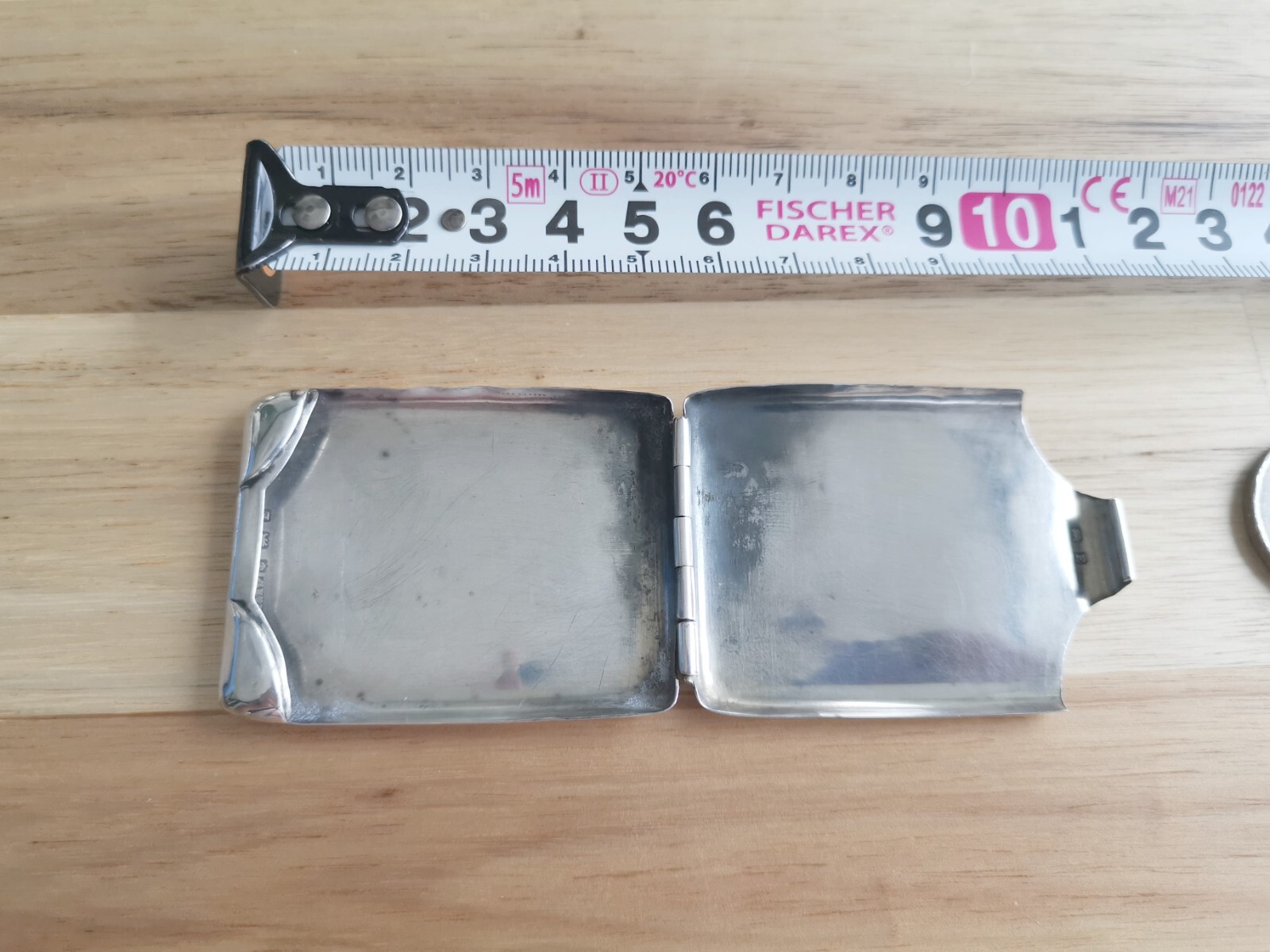 Solid Silver Business Card Holder