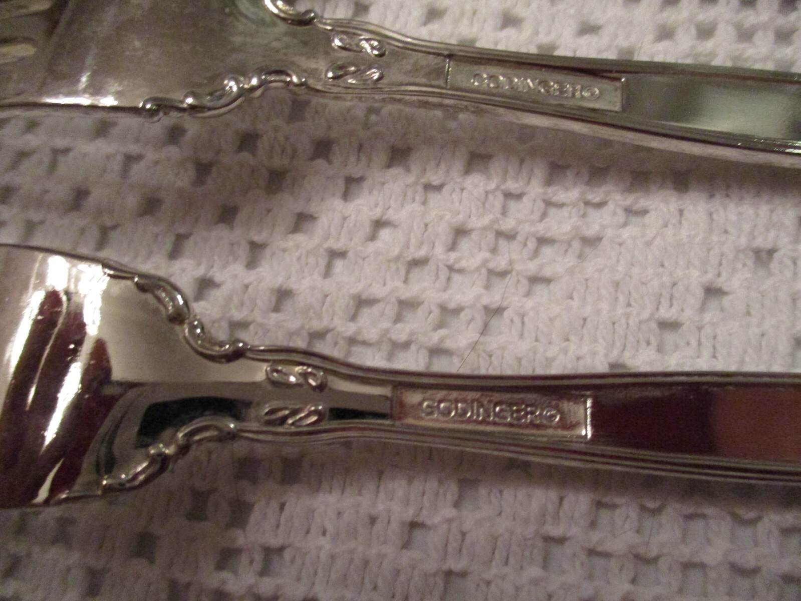 Godinger Grand Master Silver Plated Flatware Service for 12-Soup Spoons Misssing