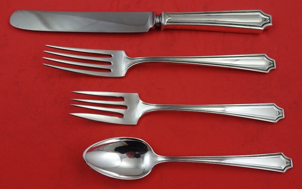 King Albert By Whiting Sterling Silver Regular 4-piece Place Setting