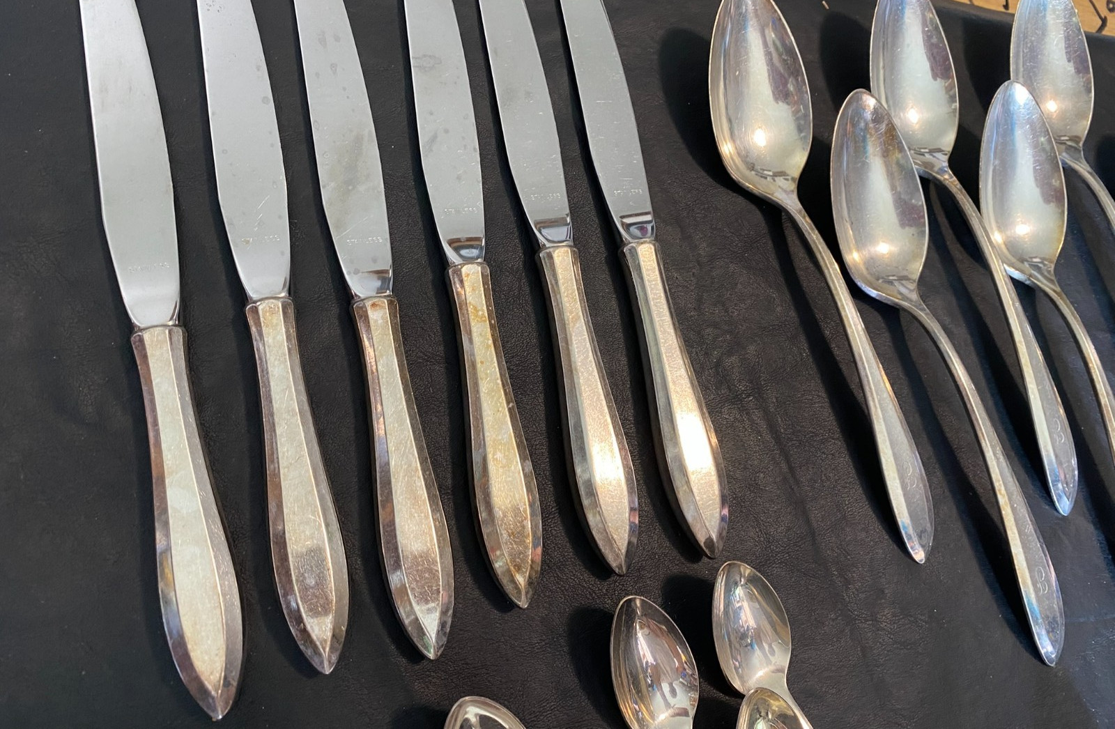 silverplate flatware Community Plate Patrician over 40 pieces