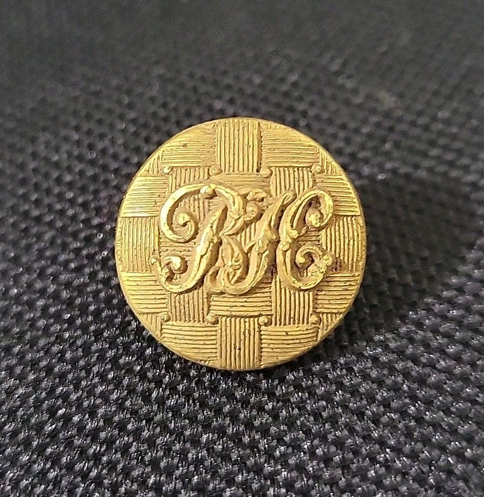 Antique Bathurst Volunteer Corps Officer’s Gilt Button Jennens & Co London c1850