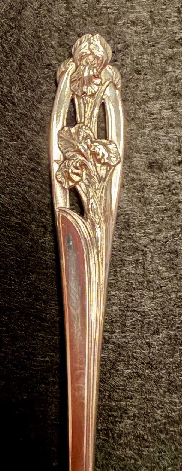 International Sterling “Silver Iris” Iced Tea Spoons — Choose Your Quantity