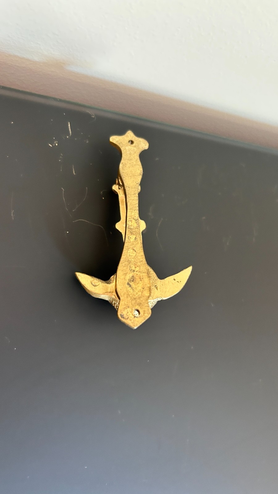 Small Brass Angel Door Knocker from Portugal