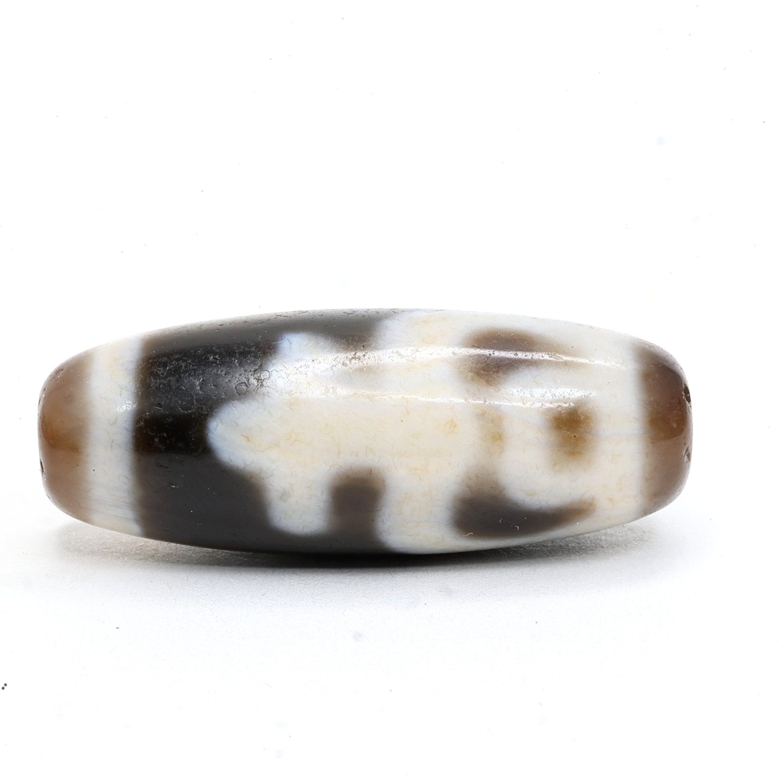 Tibetan Treasure Vase Dzi Bead Himalayan Agate Handmade Amule