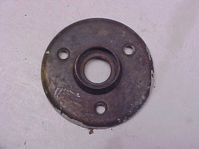 A Vintage / Antique Round Door Knob Back Plate