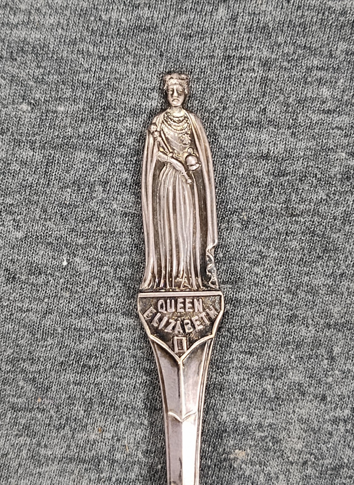 1930’s Queen Elizabeth Monarch Cooper Brothers Electroplated Sliver Spoon