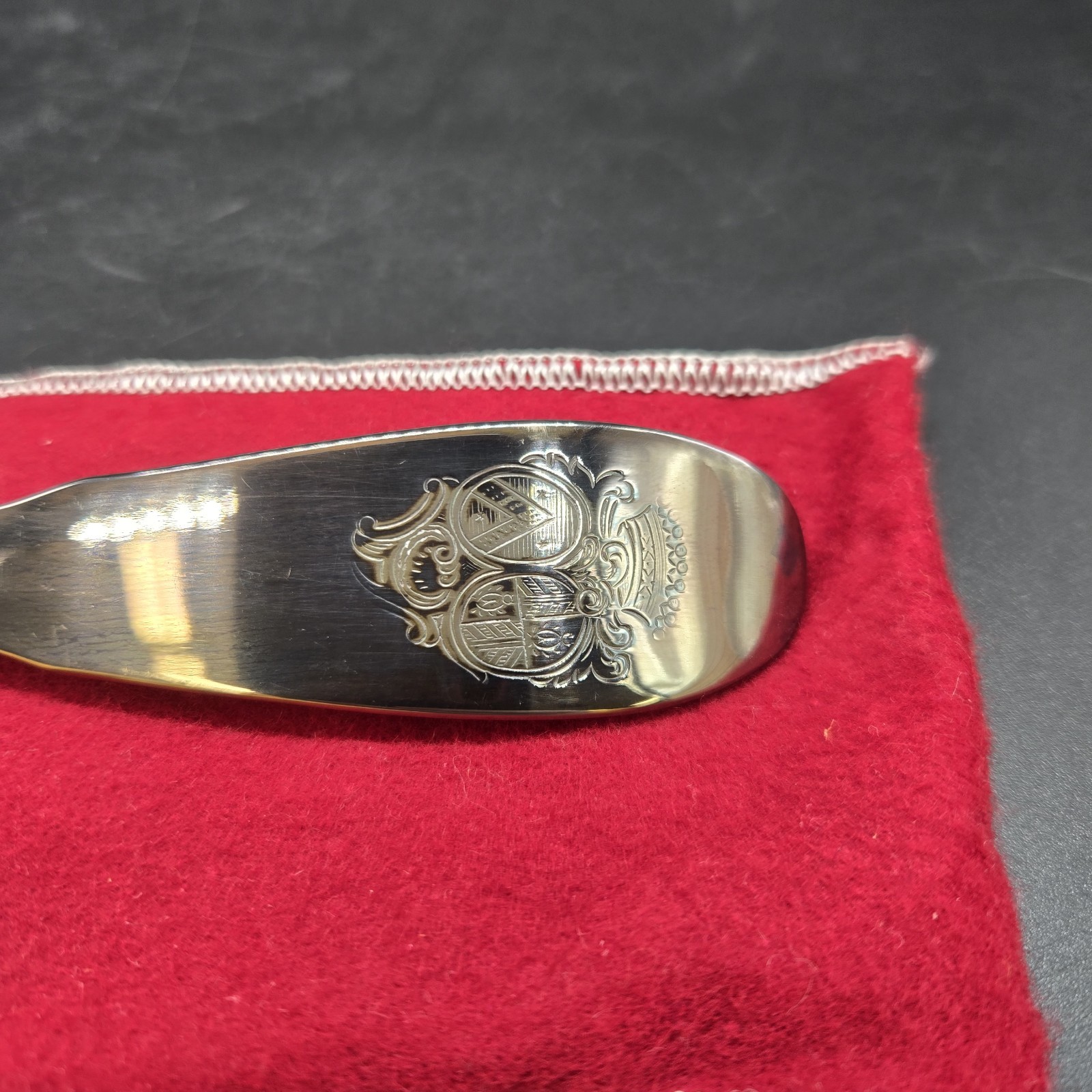 Gorham Silver Plate Serving Spoon Replica General de Rochambeau 1780