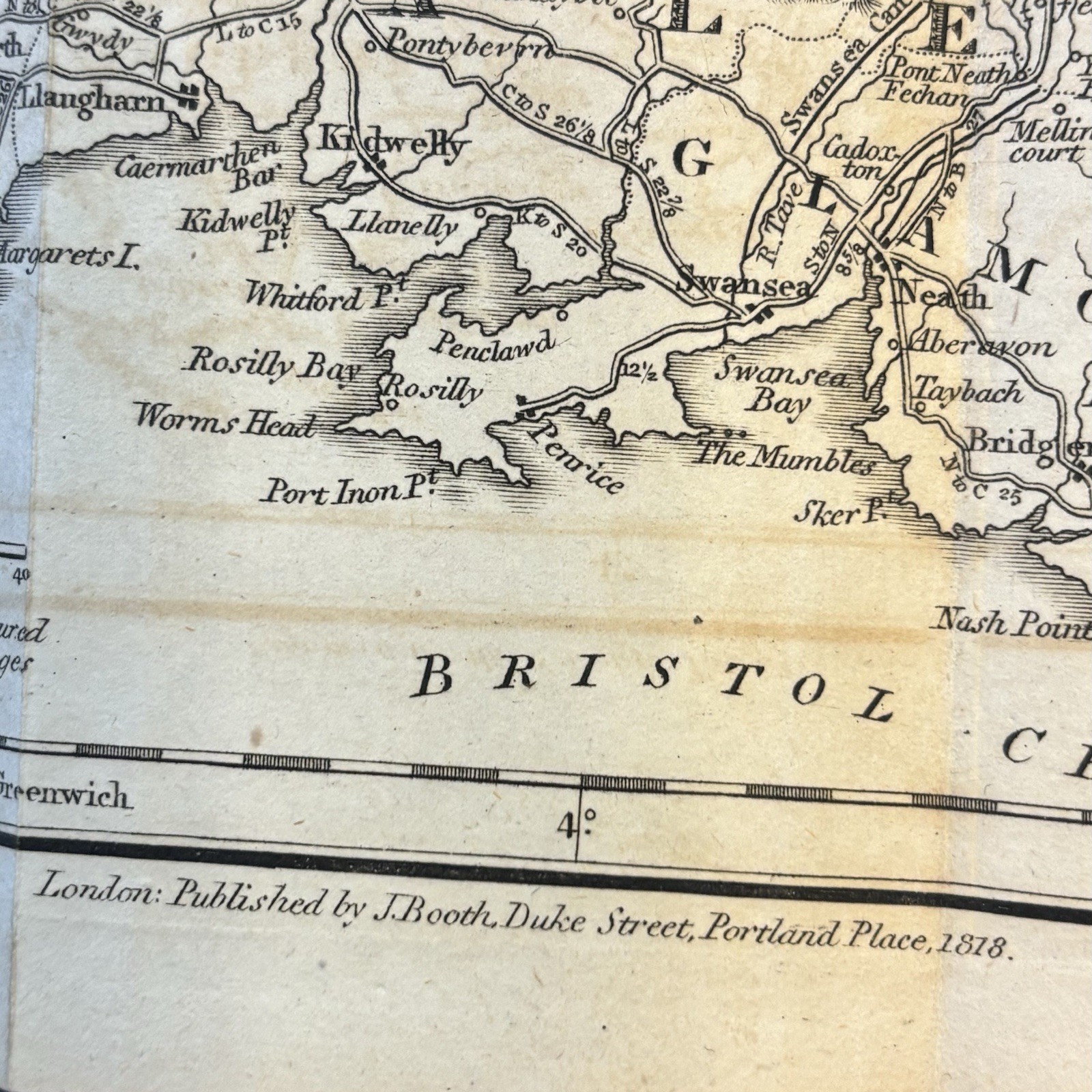 1818 Antique Travel Book – The Scientific Tourist – England Wales Scotland Vol 2