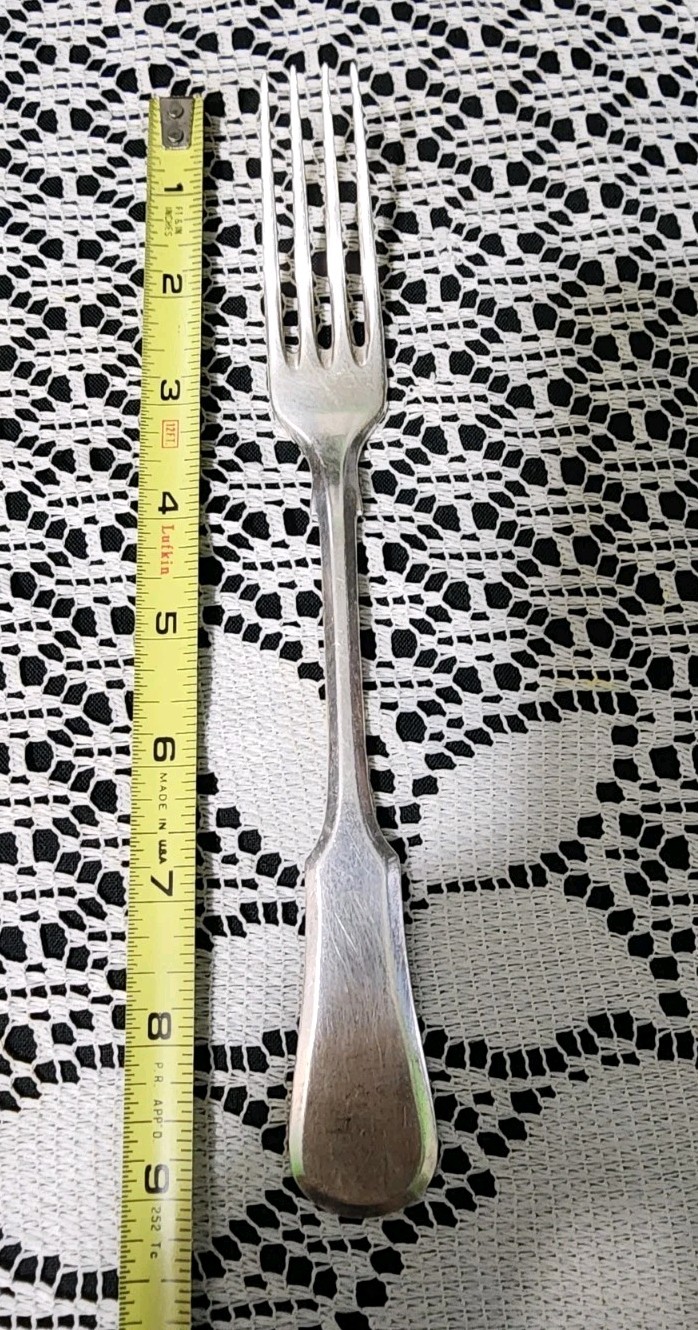 LOT OF 3 ANTIQUE GALW NORBLIN iSA POLISH SILVERPLATED FORKS w/TSAR EAGLE MARK